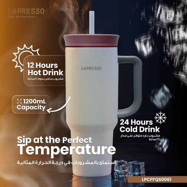 ماگ مسافرتی و عایقدار برند LePRESSO
