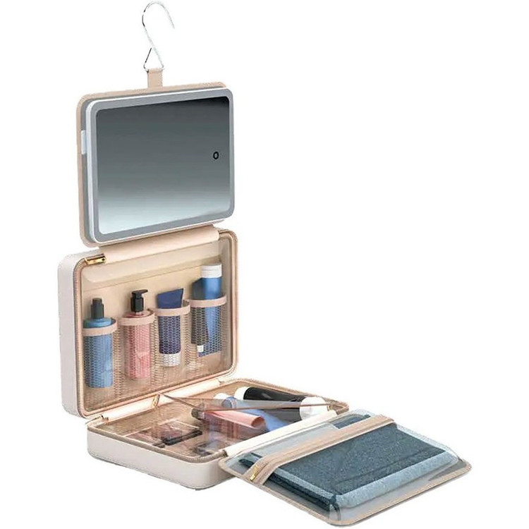 کیف ارایشی مسافرتی با اینه porodo travel makeup case